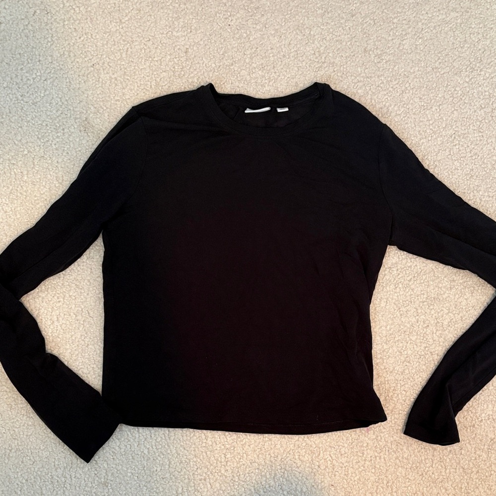 Aritzia Babaton Longsleeve Black Top